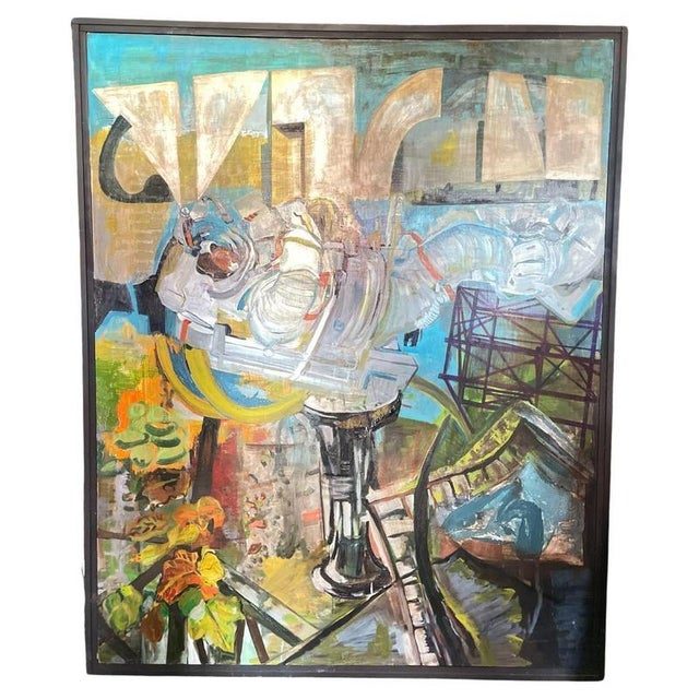Kazuo Yamada, Untitled (Study), Oil on Canvas Painting, 2015 For Sale - Image 13 of 13