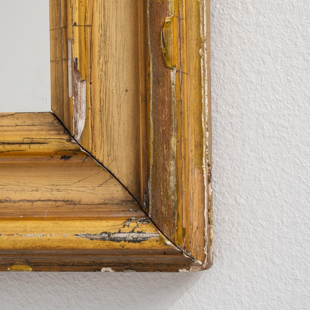 19th Century French Giltwood Wall Mirror For Sale In Greensboro - Image 6 of 8