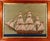 Sailor's Woolwork Picture, Royal Navy Ship With Padded Trapunto Sails For Sale In Philadelphia - Image 6 of 9