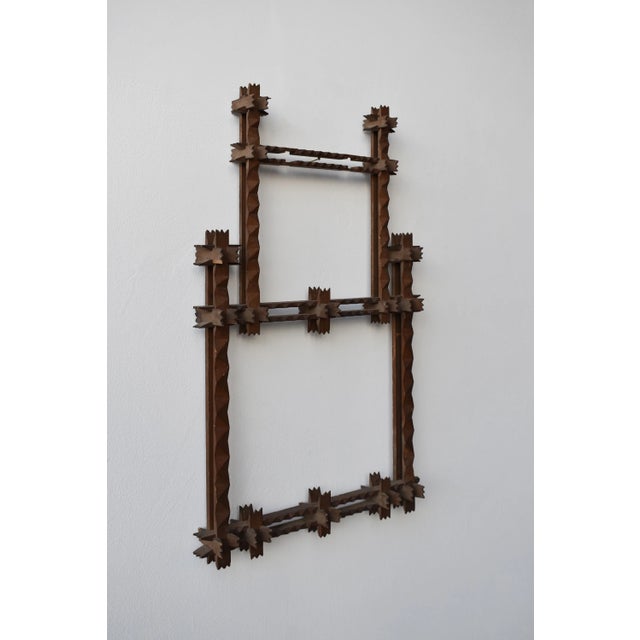 Early 20th Century Antique Folk Art Puzzle Tiered Frame, Circa Early 20th Century For Sale - Image 5 of 18
