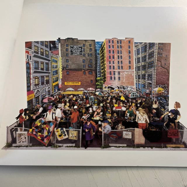 Red 1995 Red Grooms New York Stories Book For Sale - Image 8 of 10