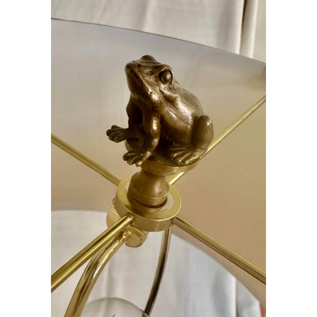 Vintage Oxblood Iridescent Chameleon Lamps For Sale In Chicago - Image 6 of 6