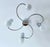 Vintage ceiling light by cosack featuring 4 lights arranged in a whirlwind fashion, all chrome, high end quality!...