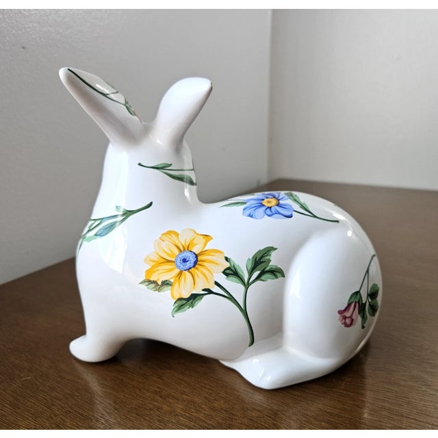 Tiffany and Co. Vintage MCM Tiffany & Co Sintra Spring Rabbit Figurine For Sale - Image 4 of 8