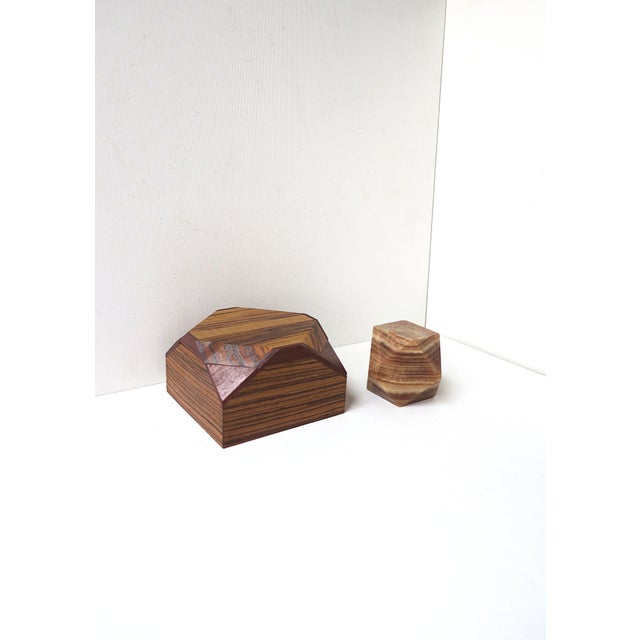 Wood Studio Wood Jewelry Box For Sale - Image 7 of 11