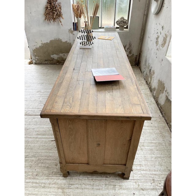 Vintage Oak Counter, 1950s For Sale - Image 17 of 18