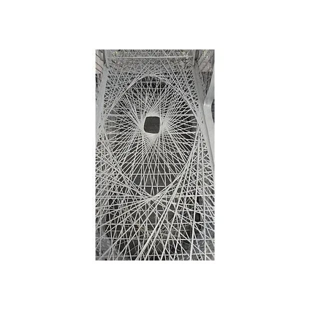 Gray Spun Fiberglass Chaise & Chair - A Pair For Sale In Miami - Image 6 of 6