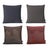 Set of 4 square cushions by warm nordic dimensions: d45 x w45 cm material: new wool, cotton, 100% trevira cs, feathers...