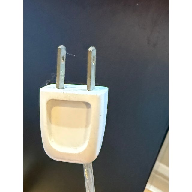 Black Pair of 19th-Century Neoclassical Elements as Lamps For Sale - Image 8 of 8