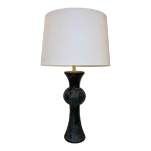 Regina Andrew Modern Black Cerused Oak Finished Vaughn Table Lamp