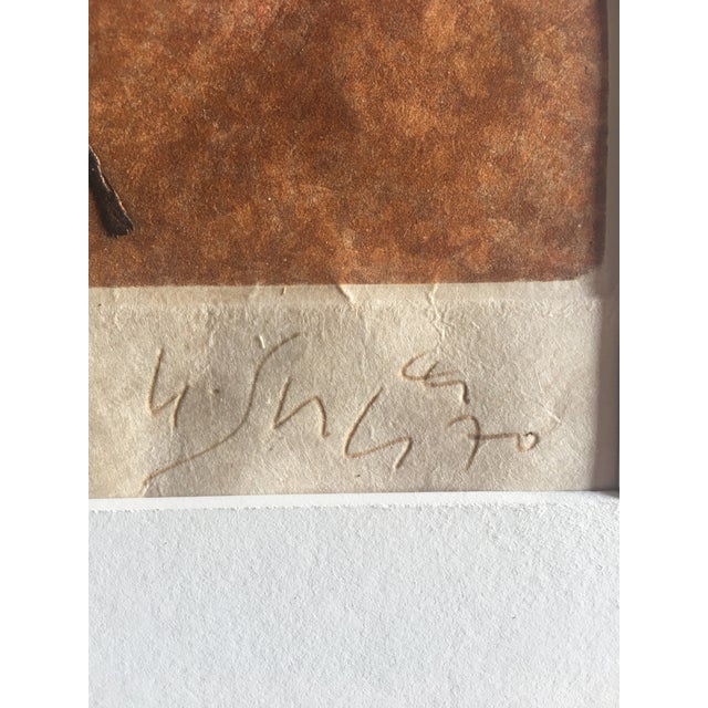 Gustave Singier Etching For Sale - Image 4 of 5