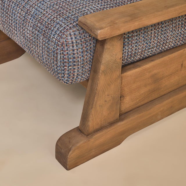 French Elm Armchair, 1960s - 2 Available For Sale - Image 11 of 11