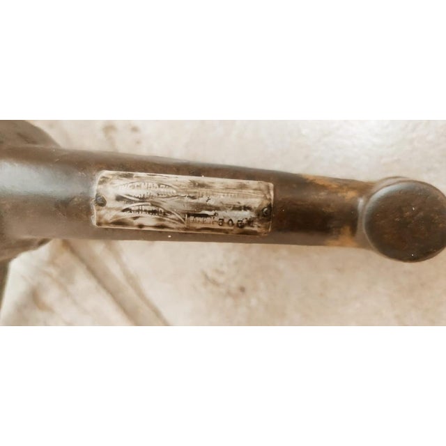 Metal Industrial Theater Light with Stand and Wheels from Ng. Marcucci Milano For Sale - Image 7 of 18