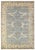Exquisite Rugs Oushak Hand knotted Wool Blue/Ivory Rug-12'x15' For Sale - Image 4 of 4