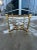 Metal Neotransitional Gothic Brass End Table For Sale - Image 7 of 13