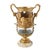 Early 20th Century French Gilt Bronze Ormolu Mounted Crystal Vase Scenes in Relief For Sale - Image 4 of 8