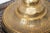 Vintage Anglo-Indian Engraved Brass Candlestick Table Lamp, Circa 1950 For Sale - Image 9 of 18