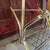 Vintage Brass & Glass Magazine Rack With Tempered Glass Top Mid-Century Modern Style For Sale - Image 9 of 17