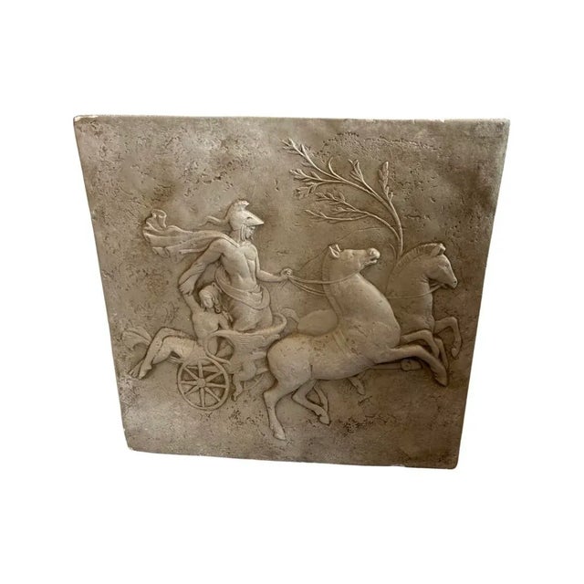 Antique Italian Plaque With Roman Design For Sale - Image 11 of 11