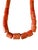 1980s Vintage Chunky Natural Nepalese Angel Skin Coral Strand 38 Beads For Sale - Image 5 of 11