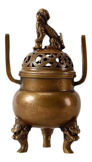Brass Oriental Incense Burner