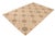 Abstract Boho Chic Gabbeh Tan/Green Wool Rug - 9'10'' X 14'2'' For Sale - Image 3 of 10