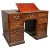 George III Mahogany Pedestal Desk For Sale