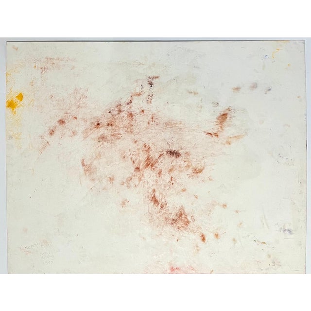 1990s Mason Rader, Surrealist Spray Paint Painting Mixed Media Rope Burn Mason Rader Street Art, 1995 For Sale - Image 5 of 6