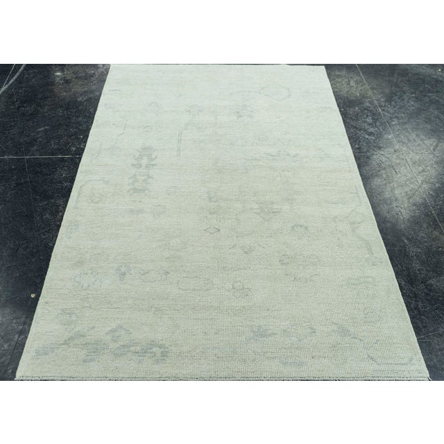 Early 21st Century Turkish Oushak Rug 3'9"x 5'11" #20088 For Sale - Image 5 of 8
