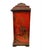Early 20th Century Red Chinoiserie Table Clock, French For Sale - Image 5 of 7