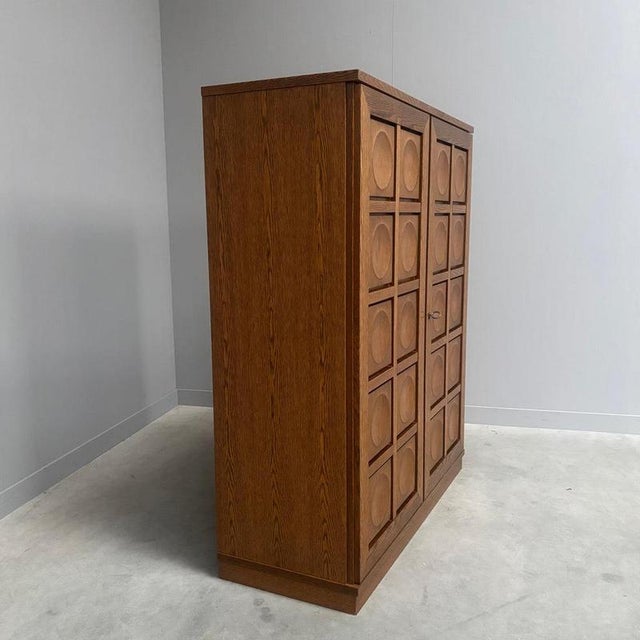 Vintage Brutalist Style Highboard by Bartels, 1970s For Sale - Image 13 of 16