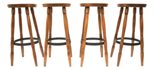 Bar Stools, 1970s, Set of 4