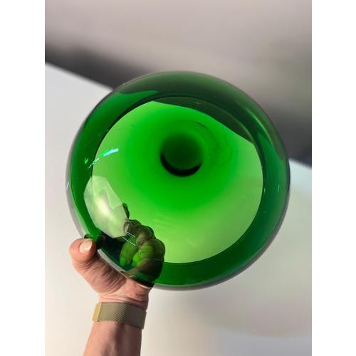 17792 Bowl in Green Glass by Per Lütken for Holmegaard For Sale - Image 6 of 11