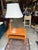 Mid-Century Modern 1970s Mid Century Modern Wooden Table With Lamp For Sale - Image 3 of 10