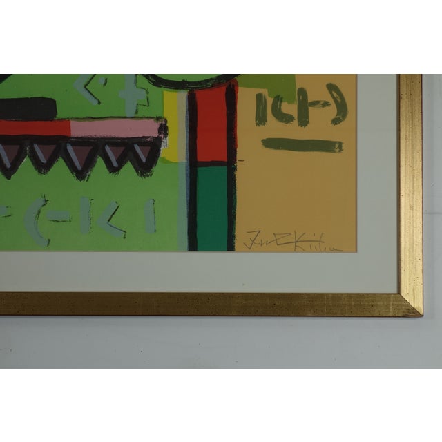 Paper Ibrahim Kodra Serigraphy, 1980 For Sale - Image 7 of 9