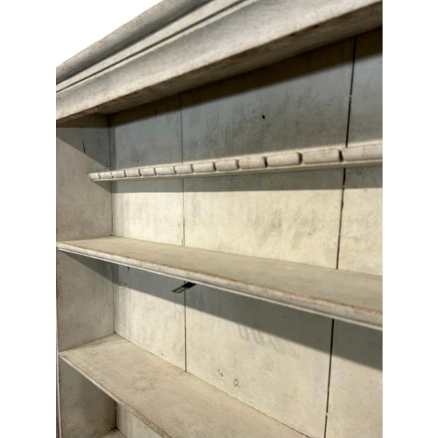 Wood Early 19th C. Swedish Secretary With Original Hardware For Sale - Image 7 of 9