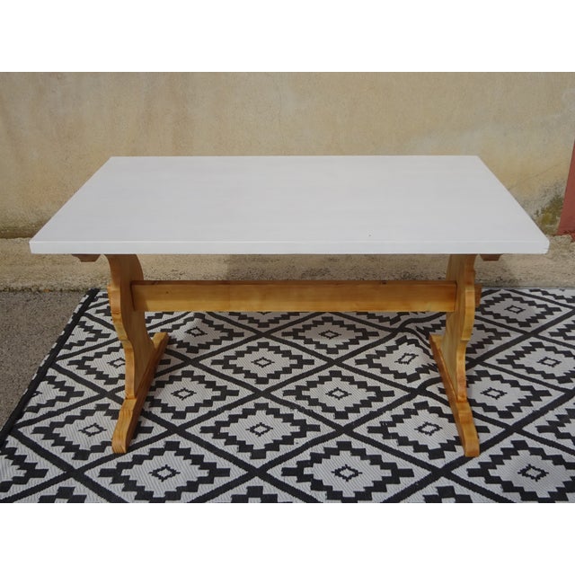 Pine Monastery Dining Table, 1980s For Sale - Image 17 of 17