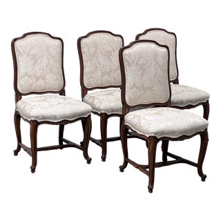 1990's John Logvy Dining Room Side Chairs, Set of Four For Sale