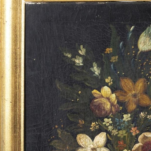 Painting - European Stole - 19th Century (signed). Still Life. Oil on canvas from the 19th century. Signed 'R. KEMUACHIA'...