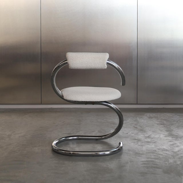 Vintage Cobra Chairs by Giotto Stoppino, Italy, 1970s, Set of 4 For Sale - Image 10 of 12