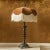 Brown Emmy Lampshade Handmade in England The Brown Emmy Lampshade is a celebration of texture, tone and timeless glamour....