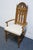 Bassett Bassett Furniture Centuria Collection Solid Pecan Mediterranean Style Dining Arm Chair 429-42-480 For Sale - Image 4 of 10