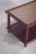 Brown Portuguese Rectangular Coffee Table with Glass Top, 1980s For Sale - Image 8 of 10