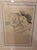 Mid 20th Century Vintage French Pen & Ink Society Caricature "Les Sylvain" Signed Fazi - Custom Gilt Frame W/ Coa For Sale - Image 5 of 8