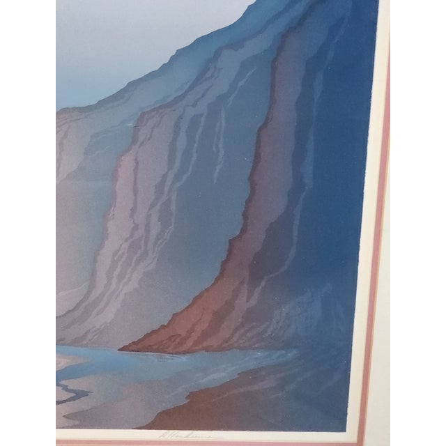 Ron Hoeksema Serigraph "Canyon Calm" For Sale - Image 4 of 12