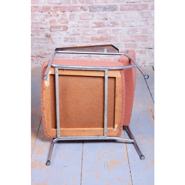 Bauhaus Chairs in Tubular Chrome-Plated Steel, Czech, 1940s, Set of 4 For Sale - Image 6 of 14