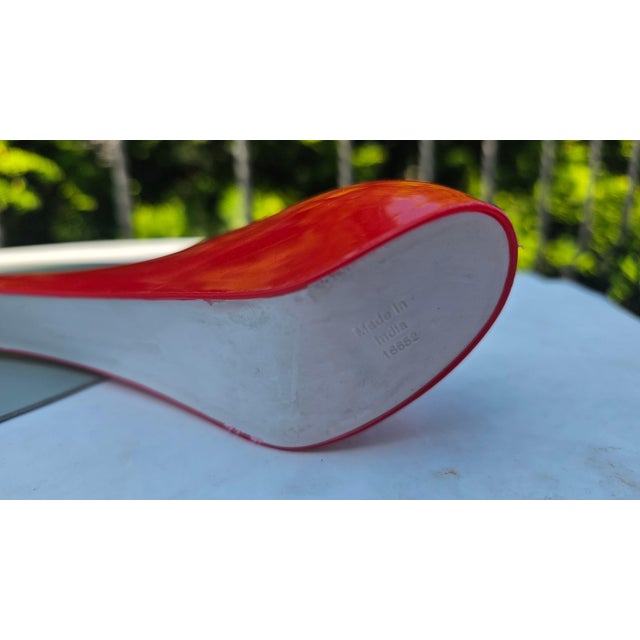 Plastic Swedish Red Hangers from Monika Mulder, 1990s, Set of 8 For Sale - Image 7 of 15