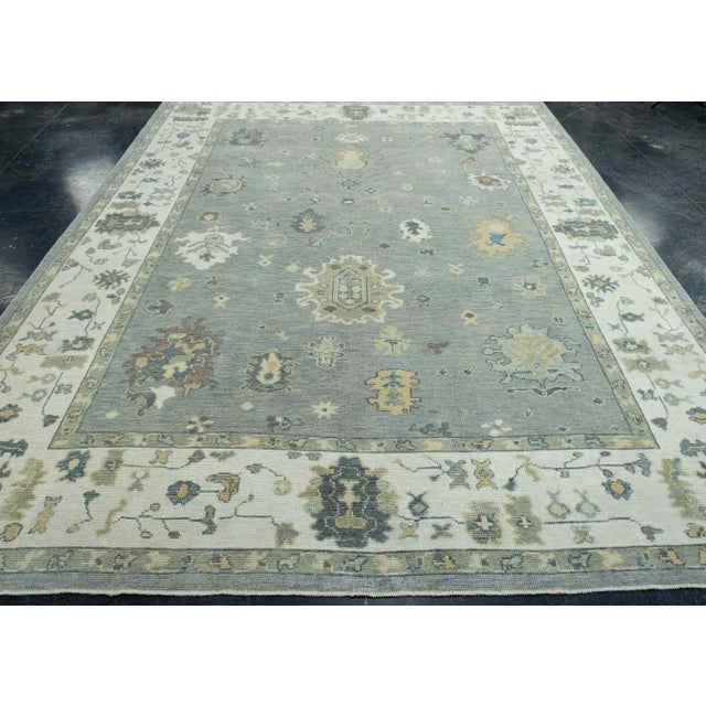 Turkish Oushak Rug 8'9" x 11'4" #18073 Explore a curated collection of hallway runners, wool rugs, and handmade...