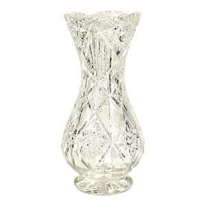 Late 19th Century ABP-superior Cut Glass Vase