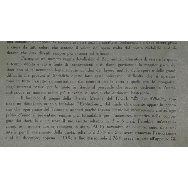 Bond Opera Cartographic, International Atlas of the Italian Touring Club with Dedication by Benito Mussolini, Italy 1927, Set of 9 For Sale - Image 9 of 18